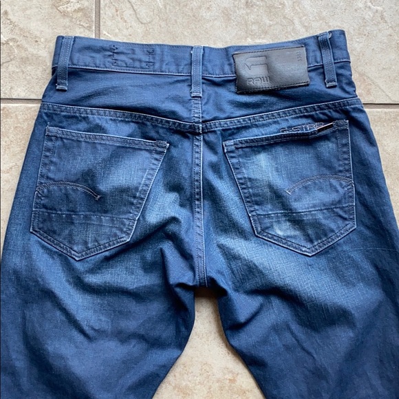 G Star Raw 3301 Slim Jeans 30x32 - Picture 8 of 9